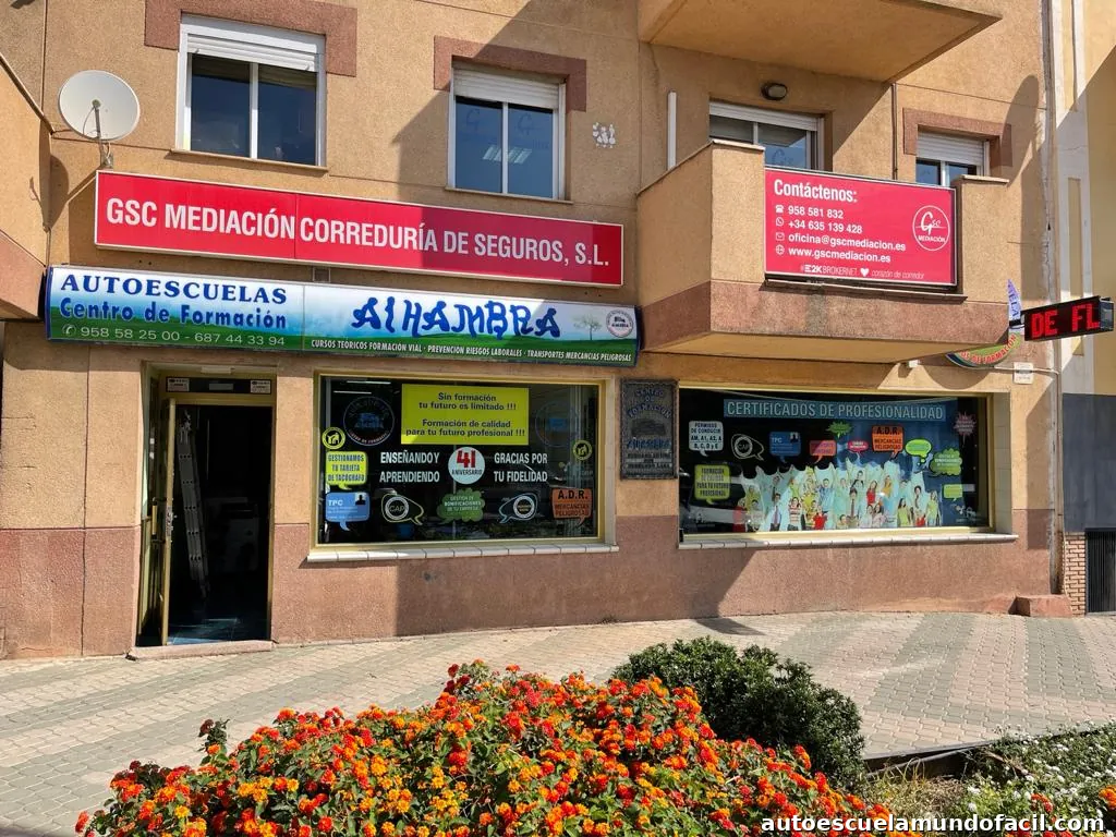 Autoescuelas Alhambra - Centros de Formación en Granada