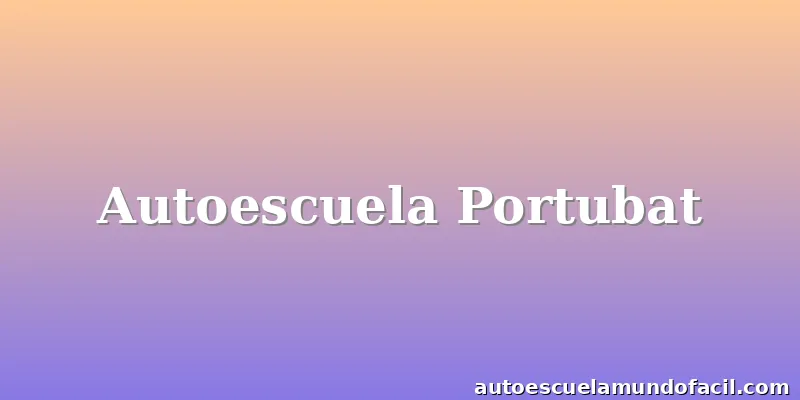 Autoescuela Portubat