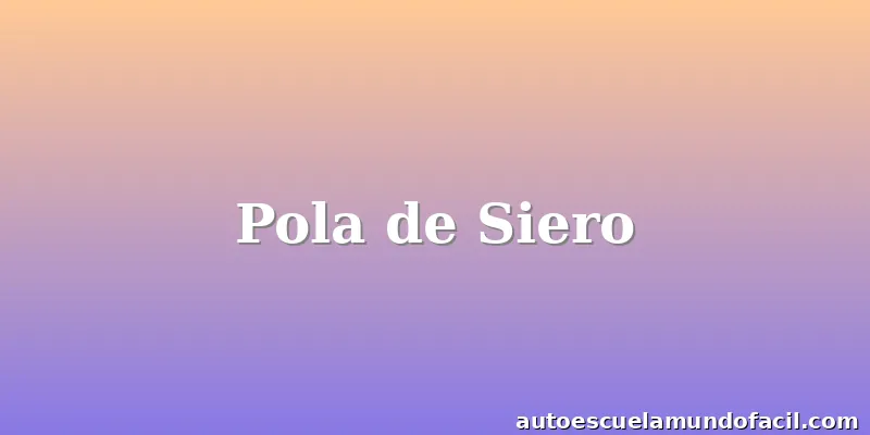 Pola de Siero