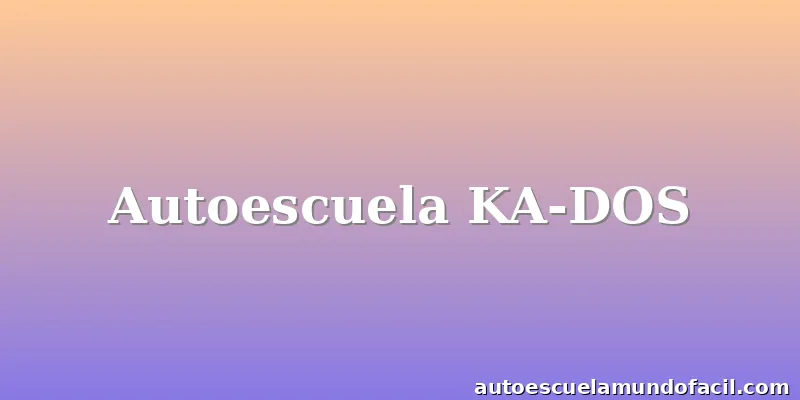 Autoescuela KA-DOS