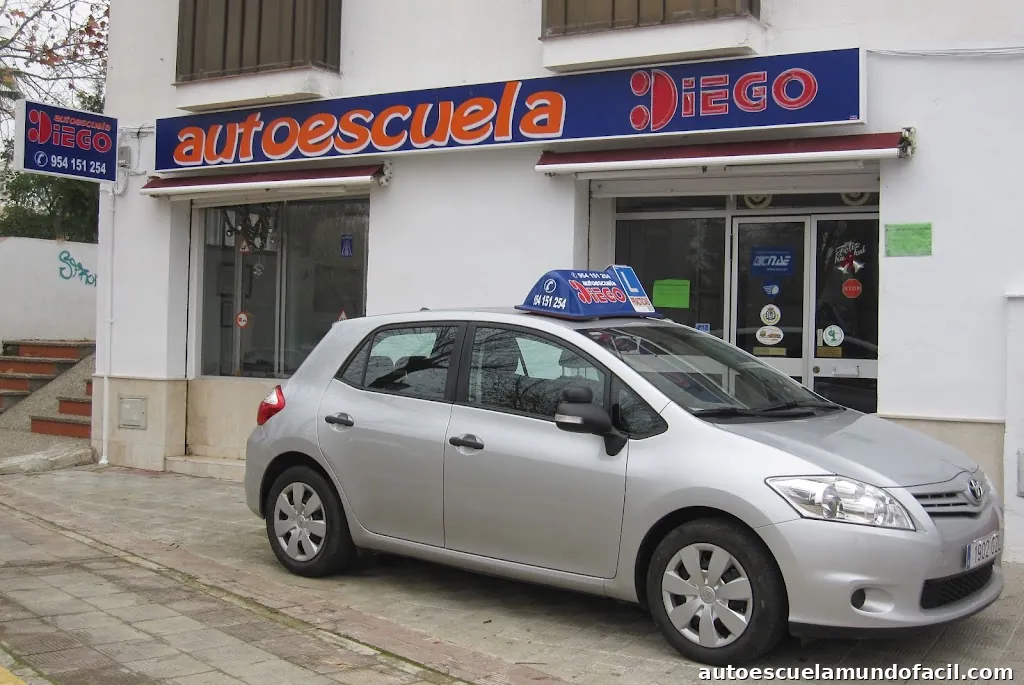 Autoescuela Diego en Tomares, Sevilla y Aljarafe.