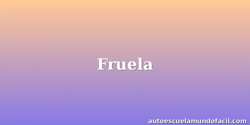 Fruela
