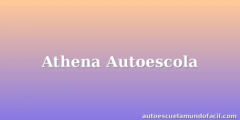 Athena Autoescola
