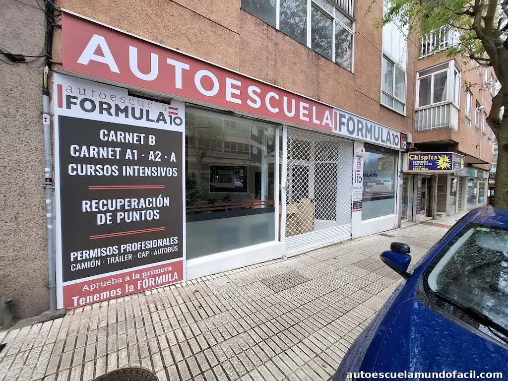 Autoescuela Formula 10 - Autoescuelas Vigo