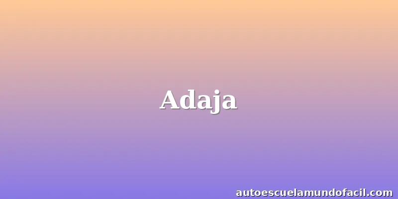 Adaja