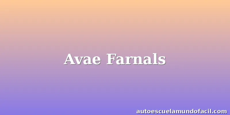 Avae Farnals