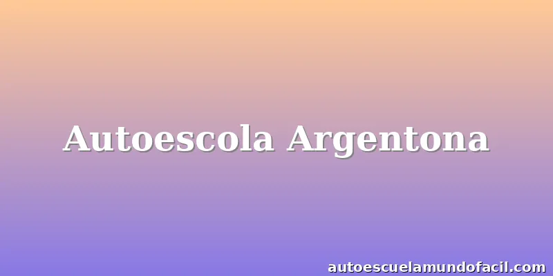 Autoescola Argentona