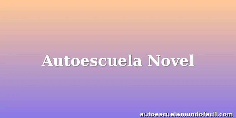 Autoescuela Novel
