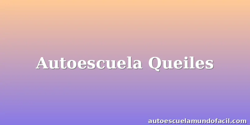 Autoescuela Queiles