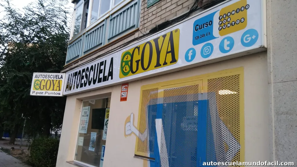 Autoescuela Goya - Coslada - Centro Recuperación de Puntos