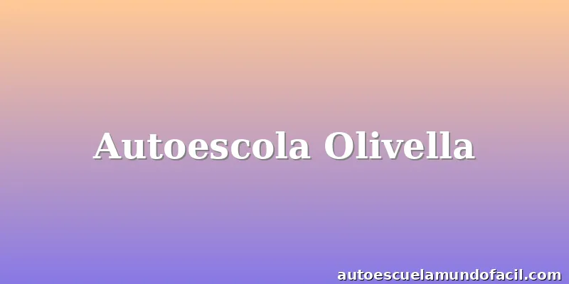 Autoescola Olivella