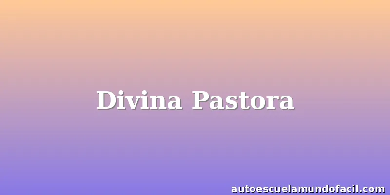 Divina Pastora