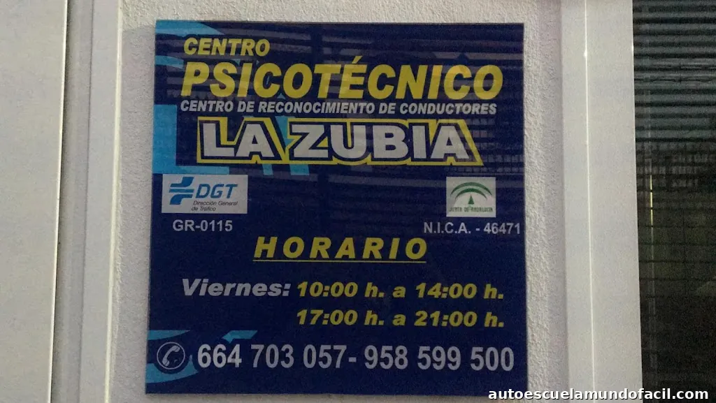 PSICOTECNICO LA ZUBIA