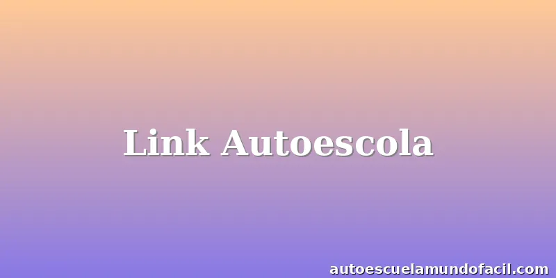 Link Autoescola