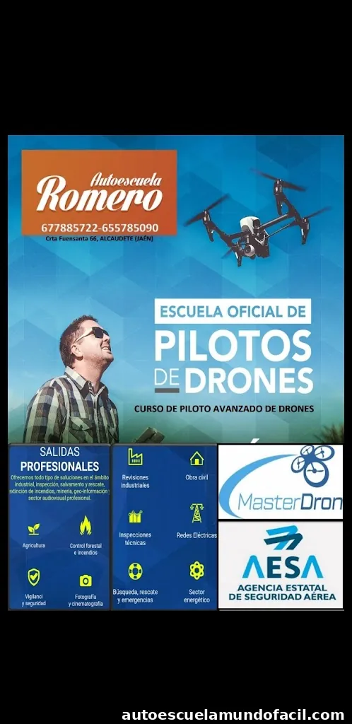DRONES AUTOESCUELA ROMERO