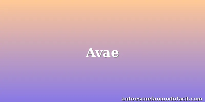 Avae