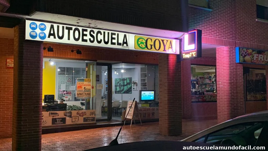 Autoescuela Goya - Colmenar Viejo Norte